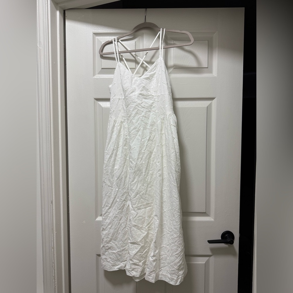 Target Midi Eyelet Dress